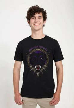 Henry Tiger MARVEL AVENGERS CLASSIC - PANTHER FILES - T-Shirt Print - Black | Unisex