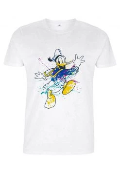 Henry Tiger DISNEY CLASSICS MICKEY CLASSIC - SPLATTER DONALD - T-Shirt Print - White | Herren -Günstiges Henry Tiger Geschäft 765df5bcdd6d4d31a5fde744bb89ce68