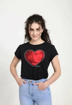 Henry Tiger Damen MARVEL WANDA MAXIMOFF LOVE - T-Shirt Print - Black -Günstiges Henry Tiger Geschäft 76c24d96a37f487f9923bdedea5c97eb