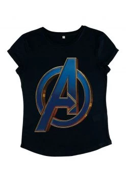 Henry Tiger MARVEL AVENGERS: ENDGAME - BLUE LOGO - T-Shirt Print - Navy Blue | Damen -Günstiges Henry Tiger Geschäft 775c81782e974dd6b621343306d5c0c6