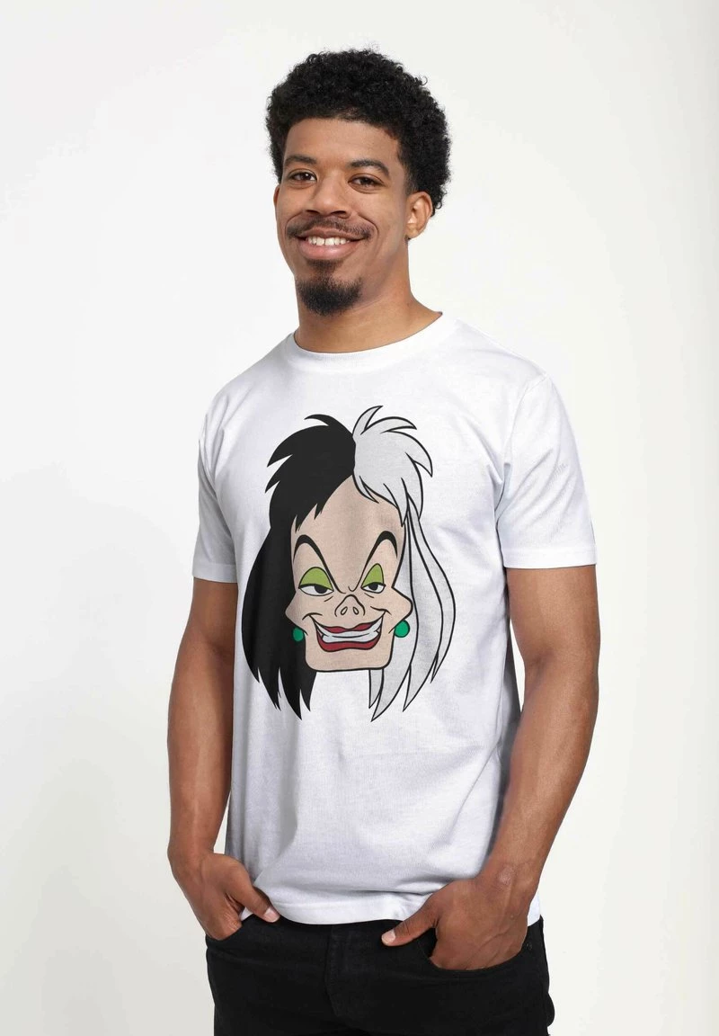 Henry Tiger DISNEY CRUELLA - T-Shirt Print - White | Unisex 4 Henry Tiger DISNEY CRUELLA - T-Shirt Print - White | Unisex – Bild 4