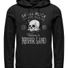 Henry Tiger Unisex SKULLROCK - Kapuzenpullover - Black, Light Grey