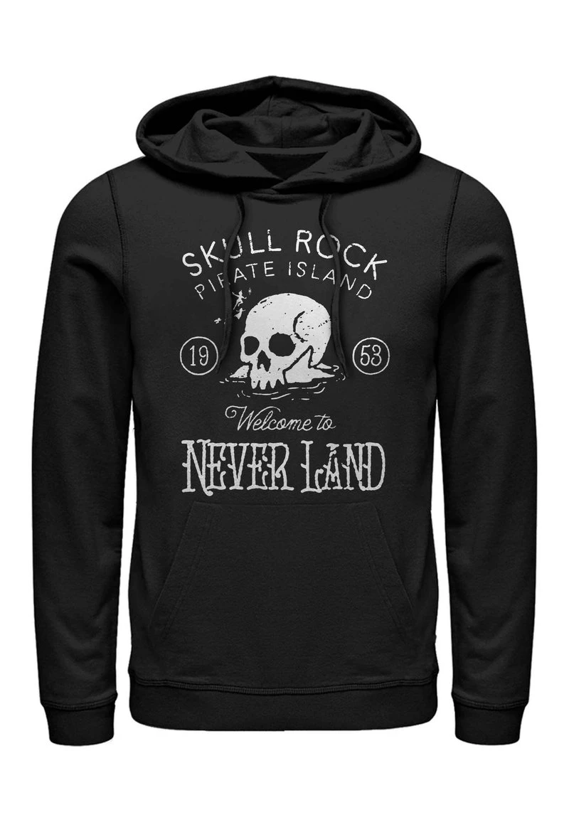 Henry Tiger Unisex SKULLROCK - Kapuzenpullover - Black, Light Grey 1 Henry Tiger Unisex SKULLROCK - Kapuzenpullover - Black, Light Grey