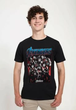 Henry Tiger MARVEL AVENGERS: ENDGAME - ENGAME GROUP SHOT - T-Shirt Print - Black | Unisex