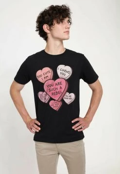 Henry Tiger STAR WARS UNISEX CANDY HEARTS - T-Shirt Print - Black -Günstiges Henry Tiger Geschäft 7844338d4f734e8a83ed8504dd5c980b