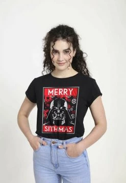Henry Tiger Damen STAR WARS SITMAS VADER - T-Shirt Print - Black -Günstiges Henry Tiger Geschäft 7853437305c0416ca53a11fc6488b6fb