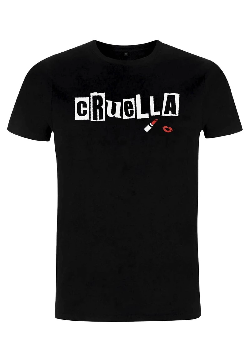 Henry Tiger Herren DISNEY CLASSICS CRUELLA - T-Shirt Print - Black 3 Henry Tiger Herren DISNEY CLASSICS CRUELLA - T-Shirt Print - Black – Bild 3