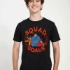 Henry Tiger Herren DISNEY SQUAD - T-Shirt Print - Black