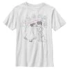 Henry Tiger Unisex DISNEY HEIGH-HO - T-Shirt Print - White