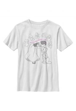 Henry Tiger Unisex DISNEY HEIGH-HO - T-Shirt Print - White