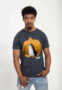 Henry Tiger STAR WARS UNISEX PORG SIMPLE PUMPKIN - T-Shirt Print - Melange Black -Günstiges Henry Tiger Geschäft 78db003955a54590b78aa2f59e16bcf1