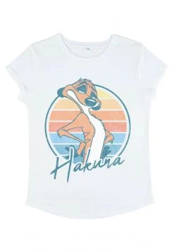 Henry Tiger DISNEY THE LION KING - HAKUNA - T-Shirt Print - White | Damen -Günstiges Henry Tiger Geschäft 795a3de3c09b4c9897400f02eae91cb6