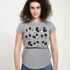 Henry Tiger DISNEY CLASSICS MICKEY CLASSIC - MICKEY EXPRESSIONS - T-Shirt Print - Melange Grey | Damen