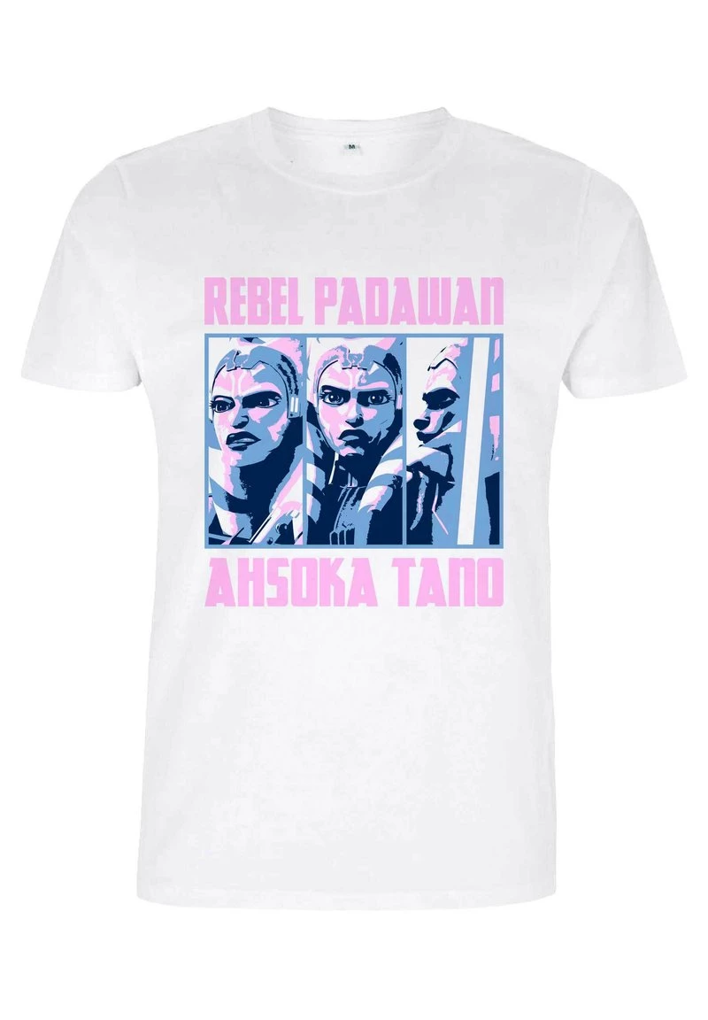Henry Tiger STAR WARS: CLONE WARS - AHSOKA REBEL BOXUP - T-Shirt Print - White | Unisex 5 Henry Tiger STAR WARS: CLONE WARS - AHSOKA REBEL BOXUP - T-Shirt Print - White | Unisex – Bild 5