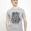 Henry Tiger MARVEL UNISEX KRO SPRAY PAINT - T-Shirt Print - Melange Grey