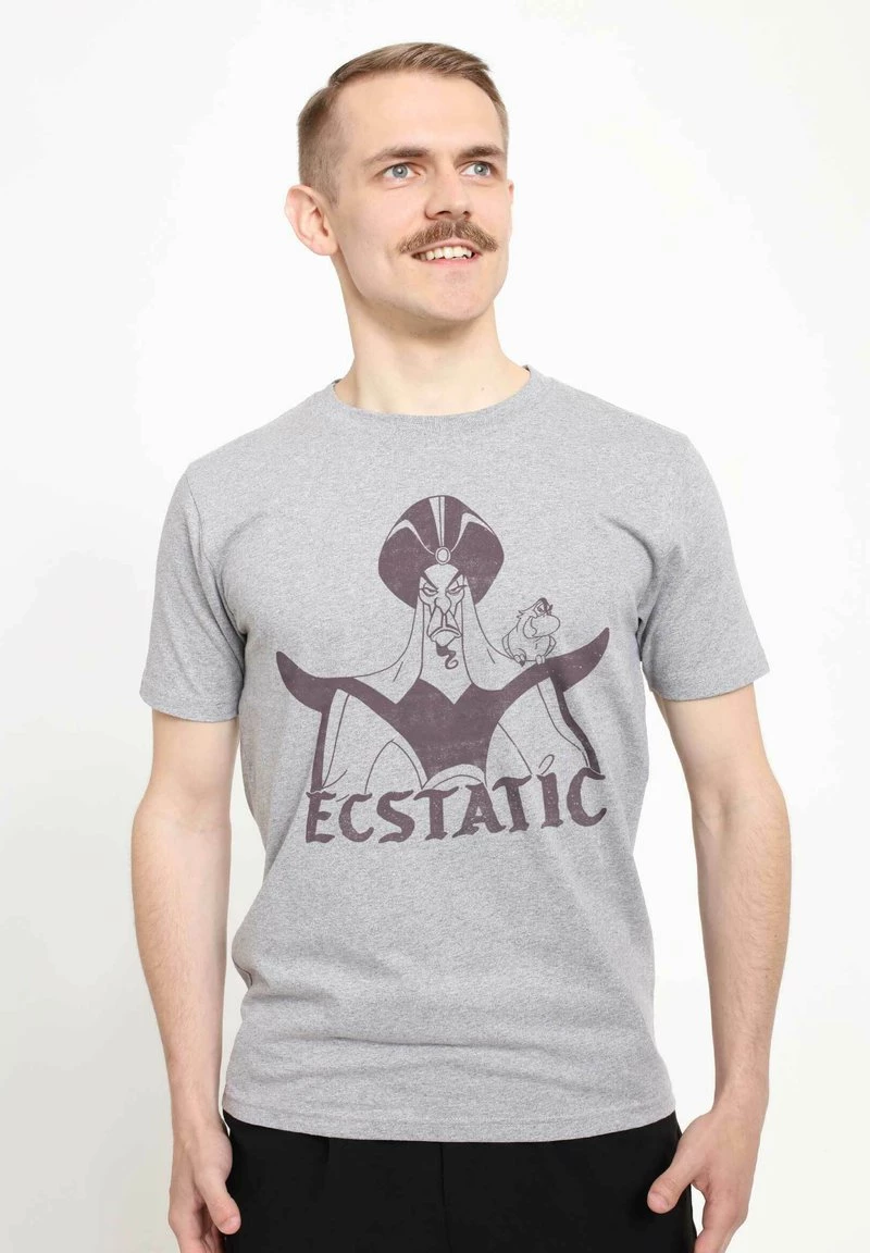 Henry Tiger Unisex DISNEY ALADDIN - ECSTATIC JAFAR - T-Shirt Print - Melange Grey 1 Henry Tiger Unisex DISNEY ALADDIN - ECSTATIC JAFAR - T-Shirt Print - Melange Grey