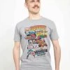 Henry Tiger Unisex MARVEL AVENGERS CLASSIC - ULTIMATE DAD - T-Shirt Print - Melange Grey