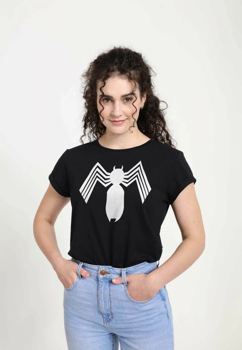 Henry Tiger Damen MARVEL SPIDER-MAN CLASSIC - ALIEN SYMBIOTE ICON - T-Shirt Print - Black 3 Henry Tiger Damen MARVEL SPIDER-MAN CLASSIC - ALIEN SYMBIOTE ICON - T-Shirt Print - Black – Bild 3