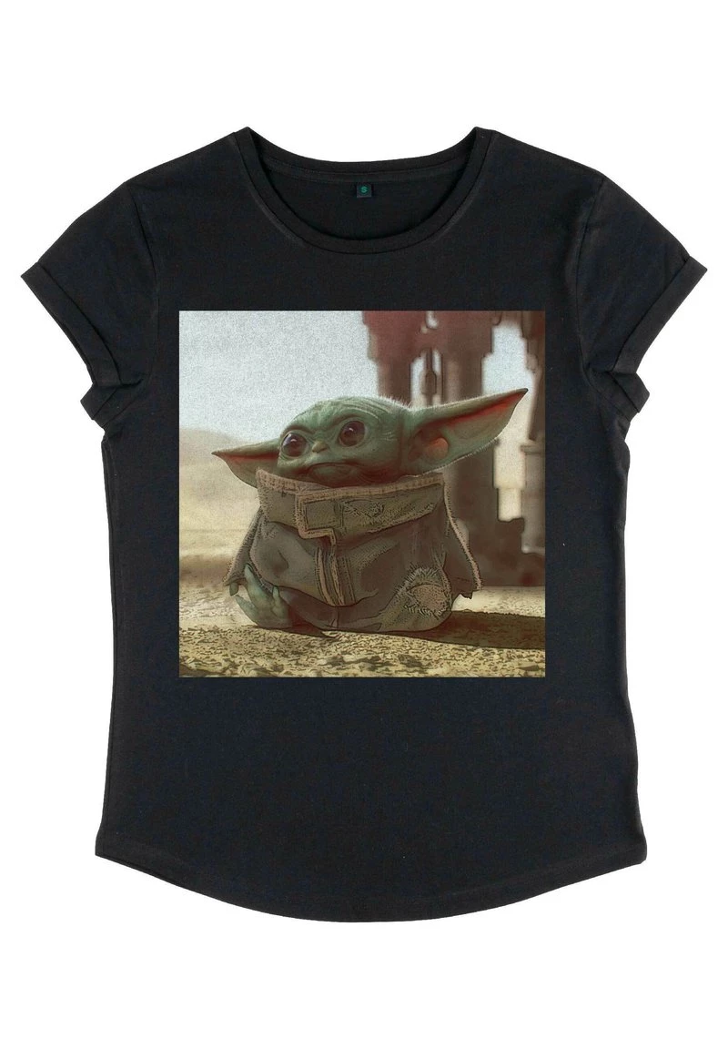 Henry Tiger Damen STAR WARS: THE MANDALORIAN - TINY GREEN - T-Shirt Print - Black 5 Henry Tiger Damen STAR WARS: THE MANDALORIAN - TINY GREEN - T-Shirt Print - Black – Bild 5