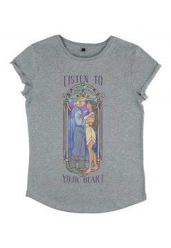 Henry Tiger DISNEY CLASSICS WITHOUT KNOWING YOU - T-Shirt Print - Melange Grey | Damen -Günstiges Henry Tiger Geschäft 7cffe9adaedb46568d76396659862efa