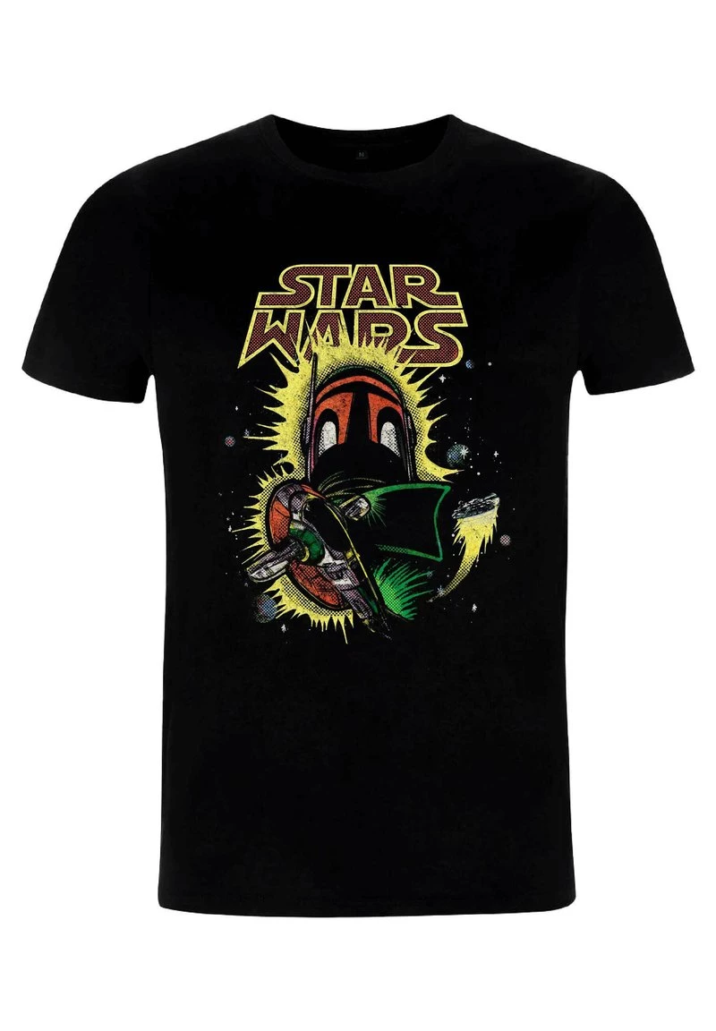 Henry Tiger STAR WARS EVASION - T-Shirt Print - Black | Herren 4 Henry Tiger STAR WARS EVASION - T-Shirt Print - Black | Herren – Bild 4