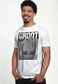 Henry Tiger MARVEL GUARDIANS OF THE GALAXY 2 - GROOT BOLDEN - T-Shirt Print - White | Unisex -Günstiges Henry Tiger Geschäft 7d468da0396f46fa86624055d69d2e3f