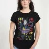 Henry Tiger Damen DISNEY SLEEPING BEAUTY - DUAL MALEFICIENT - T-Shirt Print - Black