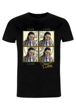 Henry Tiger MARVEL - T-Shirt Print - Black | Unisex -Günstiges Henry Tiger Geschäft 7e04b7e573994201951e59661aefacf0