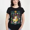 Henry Tiger Damen DISNEY BEAUTY & THE BEAST - BELLE VEAU - T-Shirt Print - Black