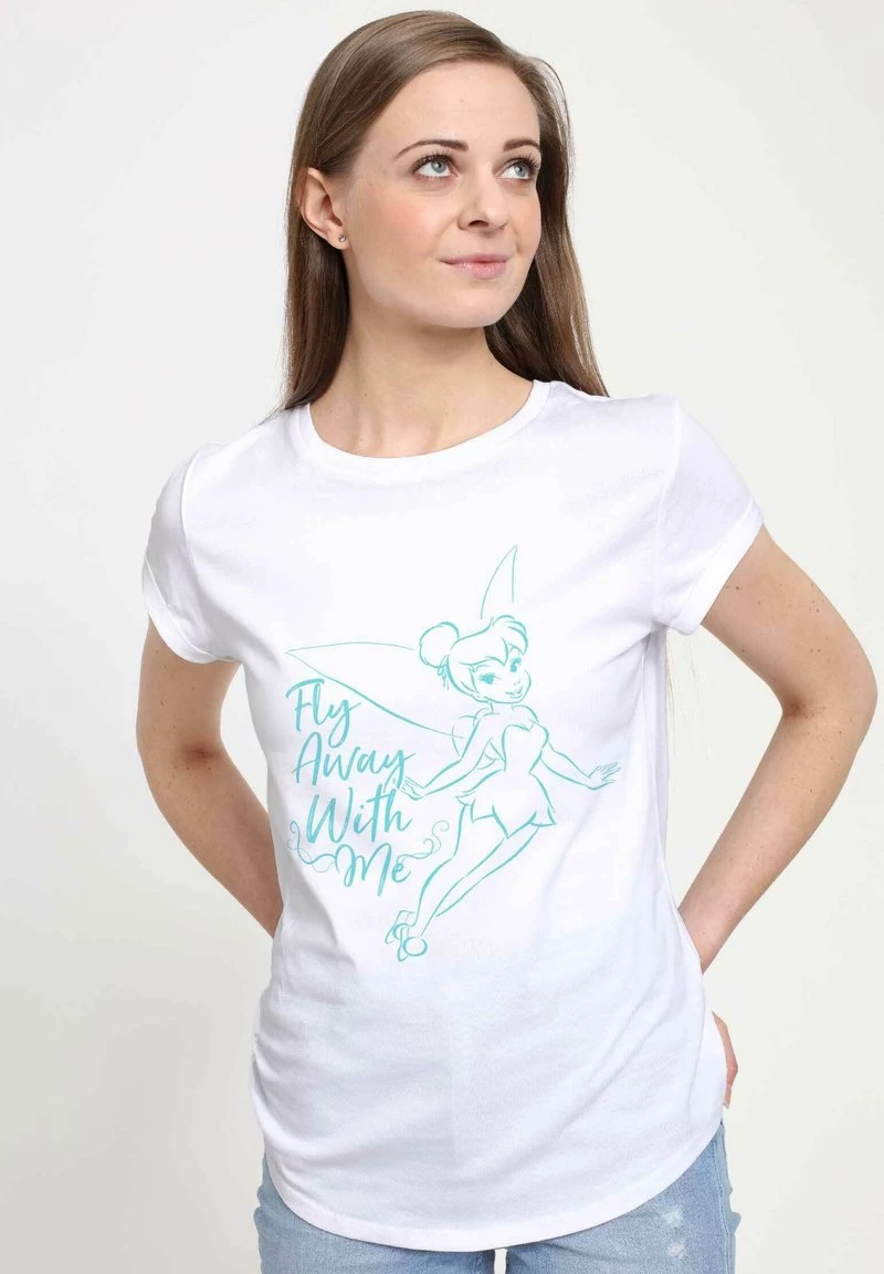 Henry Tiger Damen DISNEY PETER PAN - FLY AWAY WITH ME - T-Shirt Print - White 1 Henry Tiger Damen DISNEY PETER PAN - FLY AWAY WITH ME - T-Shirt Print - White