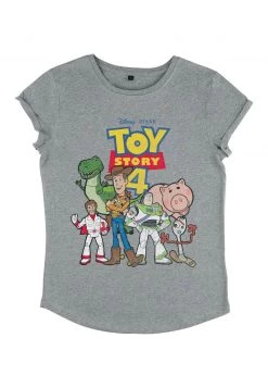 Henry Tiger Damen PIXAR TOY STORY 4 - TOY CREW - T-Shirt Print - Melange Grey -Günstiges Henry Tiger Geschäft 7eadeb044ac847399b4b002cedc3833b