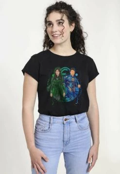 Henry Tiger Damen SERSI IKARIS DUO - T-Shirt Print - Black -Günstiges Henry Tiger Geschäft 7ebec6ab77794030a64d72686624ec29