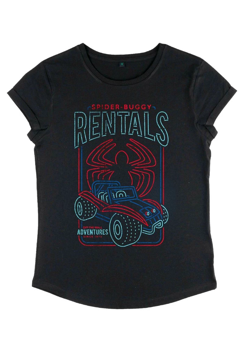 Henry Tiger Damen MARVEL SPIDER-MAN CLASSIC - SPIDEY-BUGGY RENTALS - T-Shirt Print - Black 4 Henry Tiger Damen MARVEL SPIDER-MAN CLASSIC - SPIDEY-BUGGY RENTALS - T-Shirt Print - Black – Bild 4