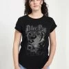 Henry Tiger Damen DISNEY PETER PAN - DARK COVER - T-Shirt Print - Black