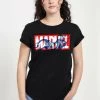 Henry Tiger Damen MARVEL OTHER - IRON MARVEL - T-Shirt Print - Black