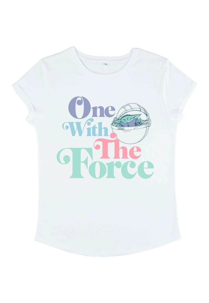 Henry Tiger STAR WARS: MANDALORIAN - PASTEL FORCE - T-Shirt Print - White | Damen 5 Henry Tiger STAR WARS: MANDALORIAN - PASTEL FORCE - T-Shirt Print - White | Damen – Bild 5