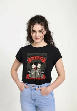 Henry Tiger Damen DISNEY MICKEY AND MINNIE HELLO DARLING - T-Shirt Print - Black 8 Henry Tiger Damen DISNEY MICKEY AND MINNIE HELLO DARLING - T-Shirt Print - Black -Günstiges Henry Tiger Geschäft 80147f0cb9b748928ac6d2a2d7835703