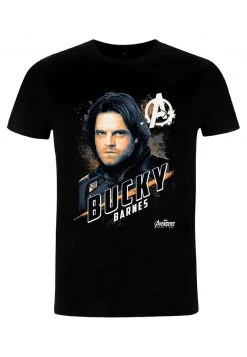 Henry Tiger Unisex MARVEL AVENGERS: INFINITY WAR - REAL BUCKY - T-Shirt Print - Black -Günstiges Henry Tiger Geschäft 8055dd50cfca4bfd9ba66f694894bc6f