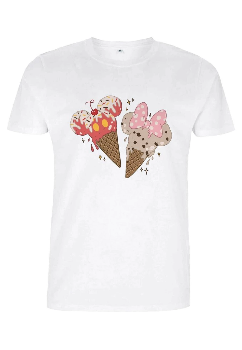 Henry Tiger Unisex DISNEY CLASSICS MICKEY MINNIE CONES - T-Shirt Print - White 5 Henry Tiger Unisex DISNEY CLASSICS MICKEY MINNIE CONES - T-Shirt Print - White – Bild 5