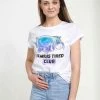 Henry Tiger Damen DISNEY CLASSICS EEYORE TIRED CLUB - T-Shirt Print - White