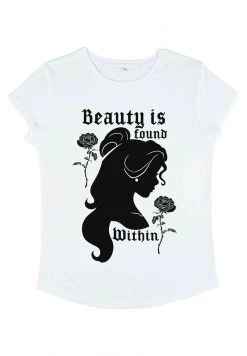 Henry Tiger Damen DISNEY BEAUTY & THE BEAST - BEAUTY WITHIN - T-Shirt Print - White -Günstiges Henry Tiger Geschäft 8123eb14264b42c5a3263e6f6a36d5ba