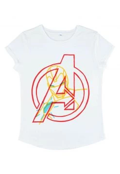 Henry Tiger Damen MARVEL AVENGERS CLASSIC - IRONMAN AVENGERS - T-Shirt Print - White -Günstiges Henry Tiger Geschäft 814f0d54472f4769930aa8958339ff70