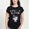 Henry Tiger Damen DISNEY WRECK-IT RALPH 2 - GLITCH LIFE - T-Shirt Print - Black