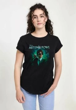 Henry Tiger Damen DISNEY CLASSICS ARTEMIS FOWL - SMART ARTEMIS - T-Shirt Print - Black
