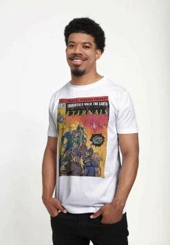 Henry Tiger MARVEL UNISEX HALFTONE COVER - T-Shirt Print - White -Günstiges Henry Tiger Geschäft 82074abbeb684104a13a907e141200ab