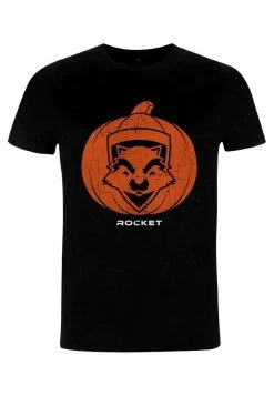 Henry Tiger MARVEL AVENGERS ROCKET PUMPKIN UNISEX - T-Shirt Print - Black -Günstiges Henry Tiger Geschäft 8216e9f0f8b548d6b925f7b62876c54c