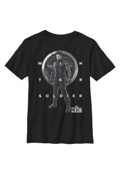 Henry Tiger Unisex WINTER SOLDIER - T-Shirt Print - Black