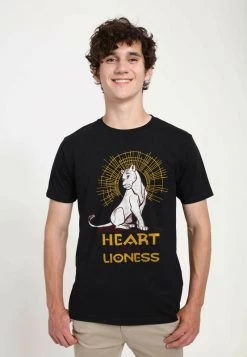 Henry Tiger Unisex DISNEY THE LION KING: LIVE ACTION - LIONESS HEART - T-Shirt Print - Black