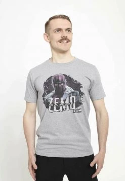 Henry Tiger MARVEL UNISEX UNDERWORLDLY HEIR - T-Shirt Print - Melange Grey -Günstiges Henry Tiger Geschäft 82873b67f2fb462eb89220e03db1a6ab