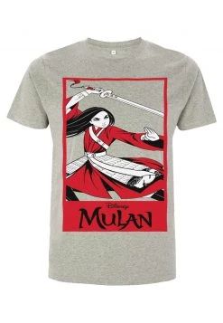 Henry Tiger Unisex DISNEY MULAN: LIVE ACTION - BOLD SPIRIT - T-Shirt Print - Melange Grey -Günstiges Henry Tiger Geschäft 82cbf039acda40dca9380a9beb372082
